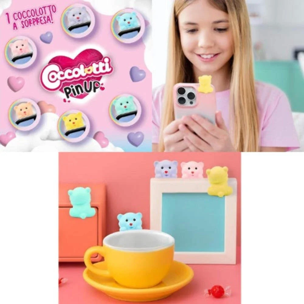 Coccolotti Pin Up a sorpresa da attaccare e collezionare giochi preziosi
