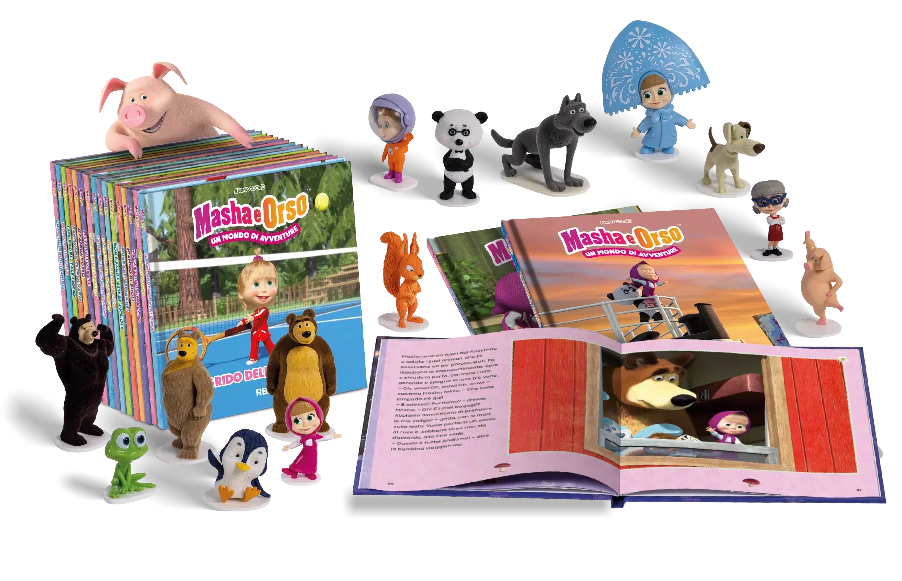 Collezione Action Figure 3D MASHA e ORSO (RBA 2025) - Image 2