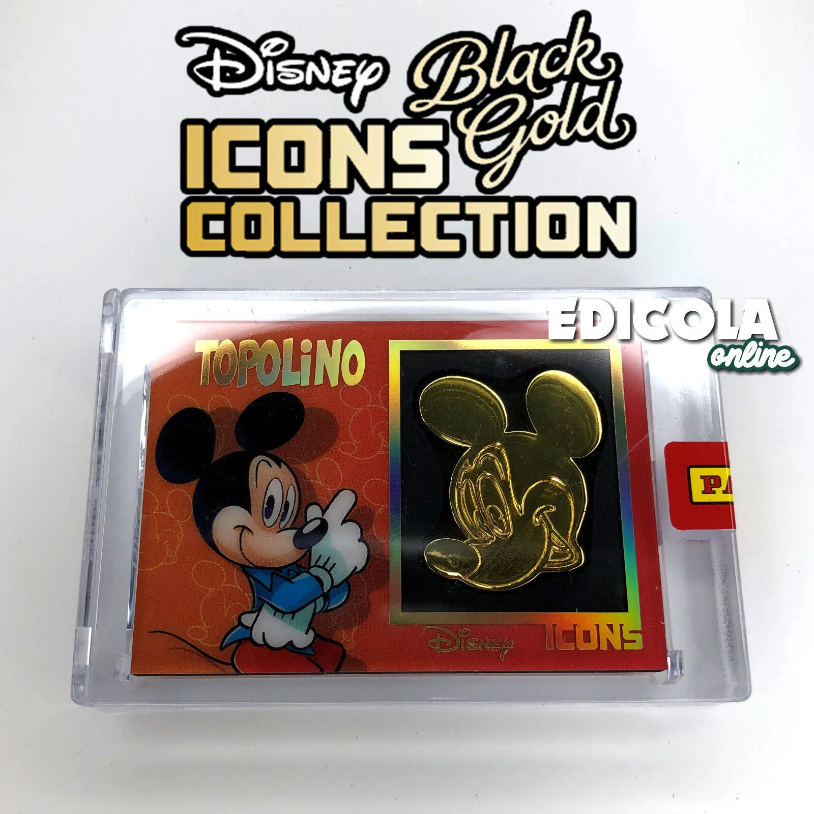 Collezzione Disney icons Black GOLD Collection - Card Panini - Image 4