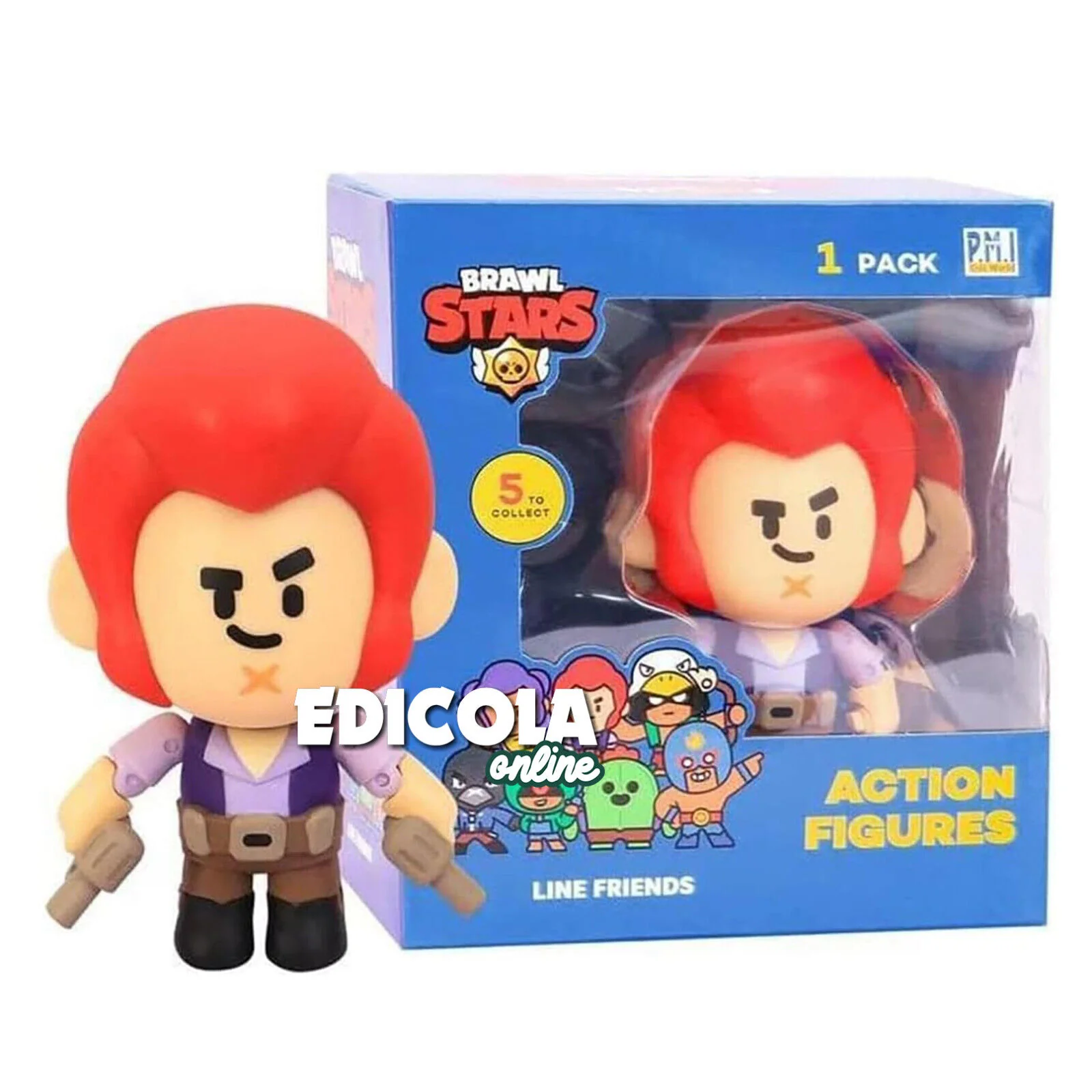 COLT - Personaggio BRAWL STARS - MAXI Figures Serie 1 - Image 4