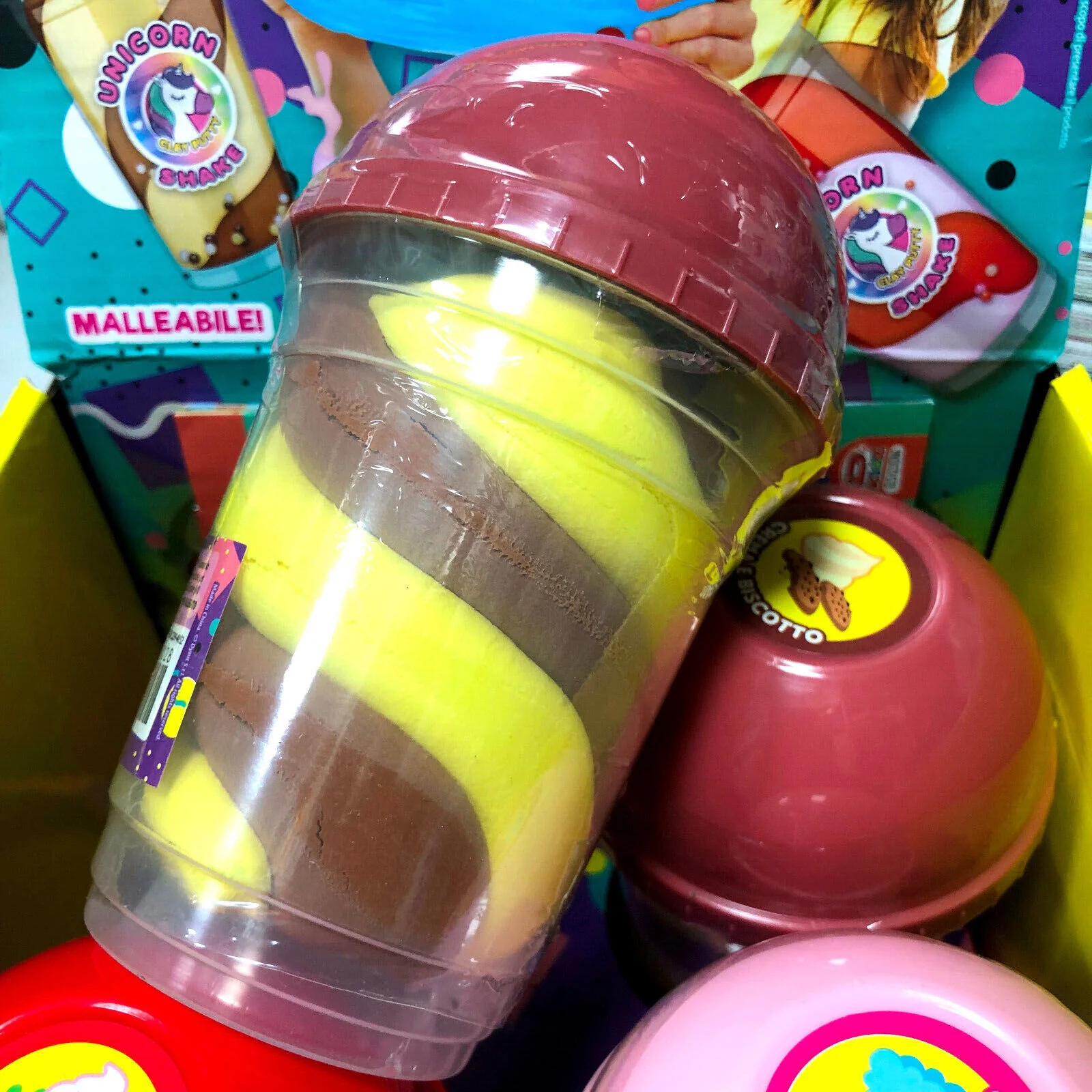 Coppa Unicorn Shake Giocattolo Pasta Modellabile Profumata Slime Clay Putty 2023 - Image 7