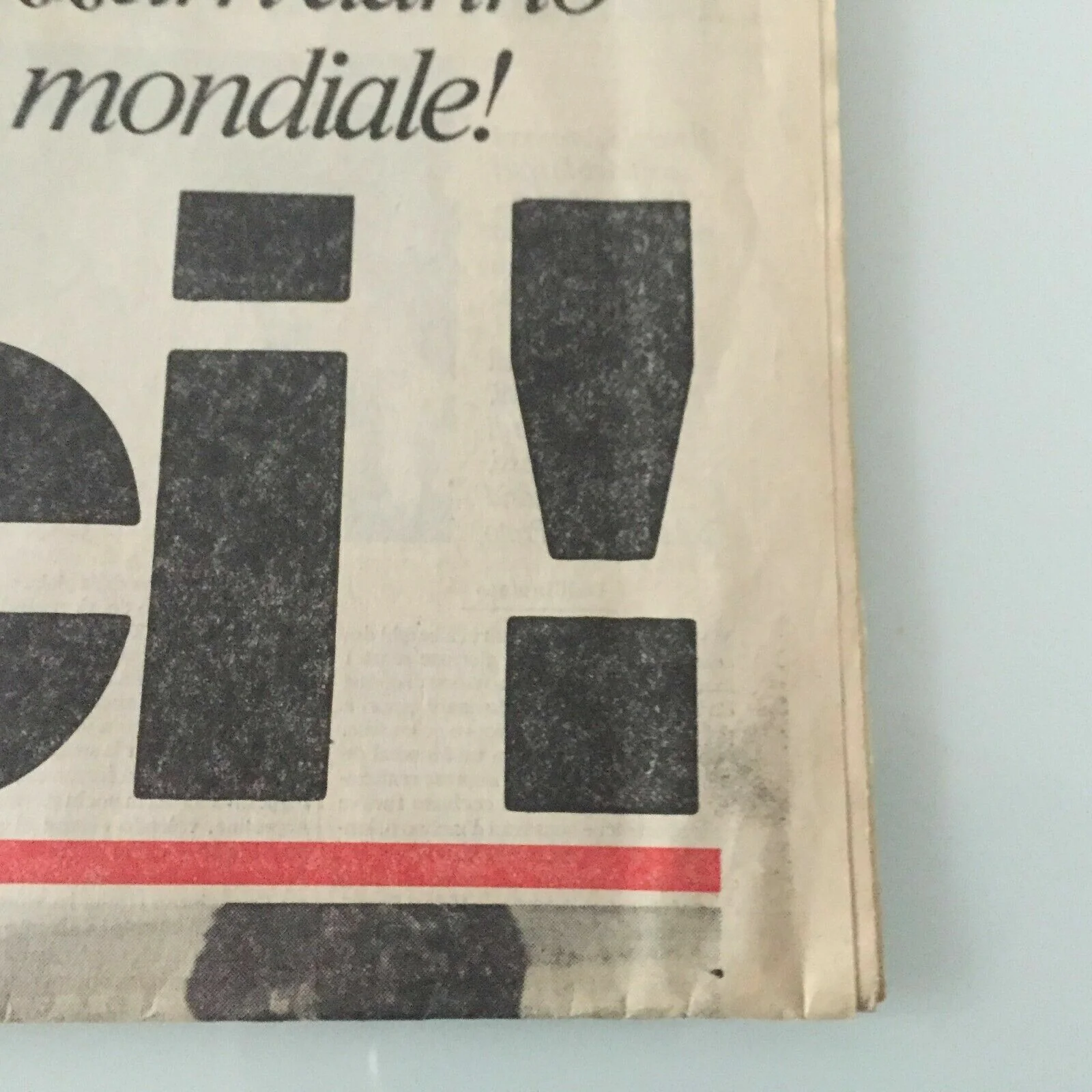 Corriere dello sport ITALIA 12 Luglio Eroici! Campione del Mondo 1982 Nazionale - Image 3