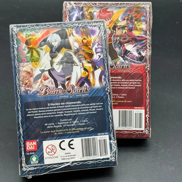 Deck Sigillato di Battle Spirits TCG - Serie 1 (Daimanete Puro e/o Saetta Fiammante) - Image 2