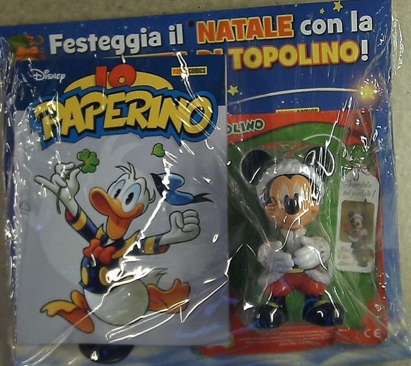 Disney Mix n.31 (Blisterato) - io Paperino + Statuetta Topolino Natale