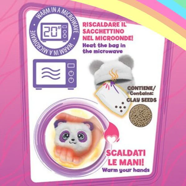 Doki Doki Scaldamani Friends Peluche Sbabam - Image 2
