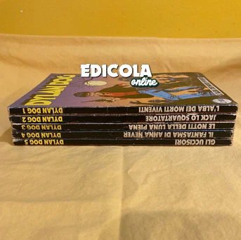 Dylan Dog da 1 a 5 - Sequenza completa - 5 Fumetti - Prima edizione - 1986/1987 - Image 17