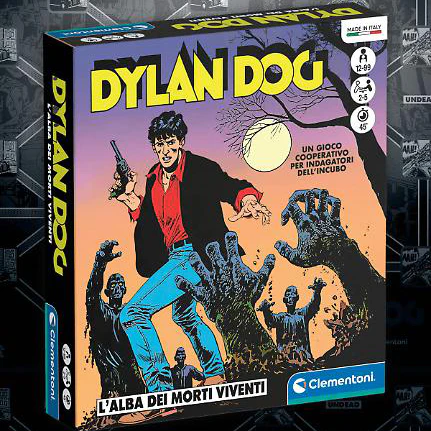 Dylan Dog - L'alba dei morti viventi - Gioco da tavolo cooperativo