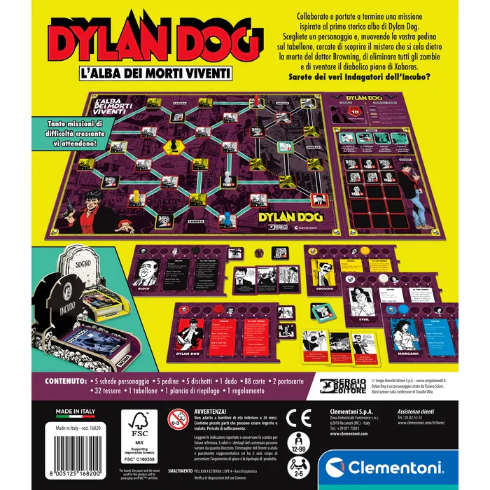 Dylan Dog - L'alba dei morti viventi - Gioco da tavolo cooperativo - Image 8
