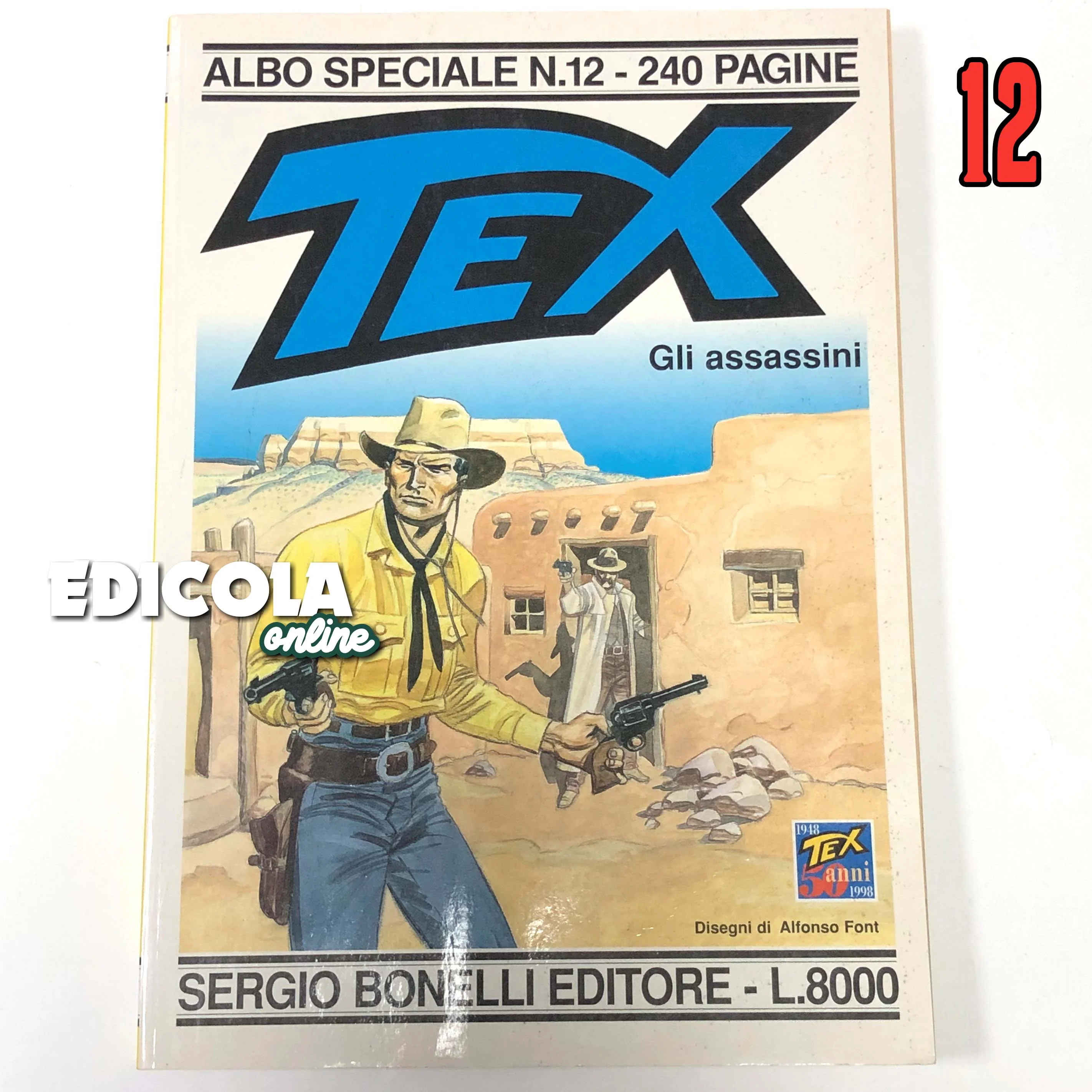 Fumetti ALBO SPECIALE Gigante TEX WILLER lotto Raro Texone Usati prima edizione - Image 107