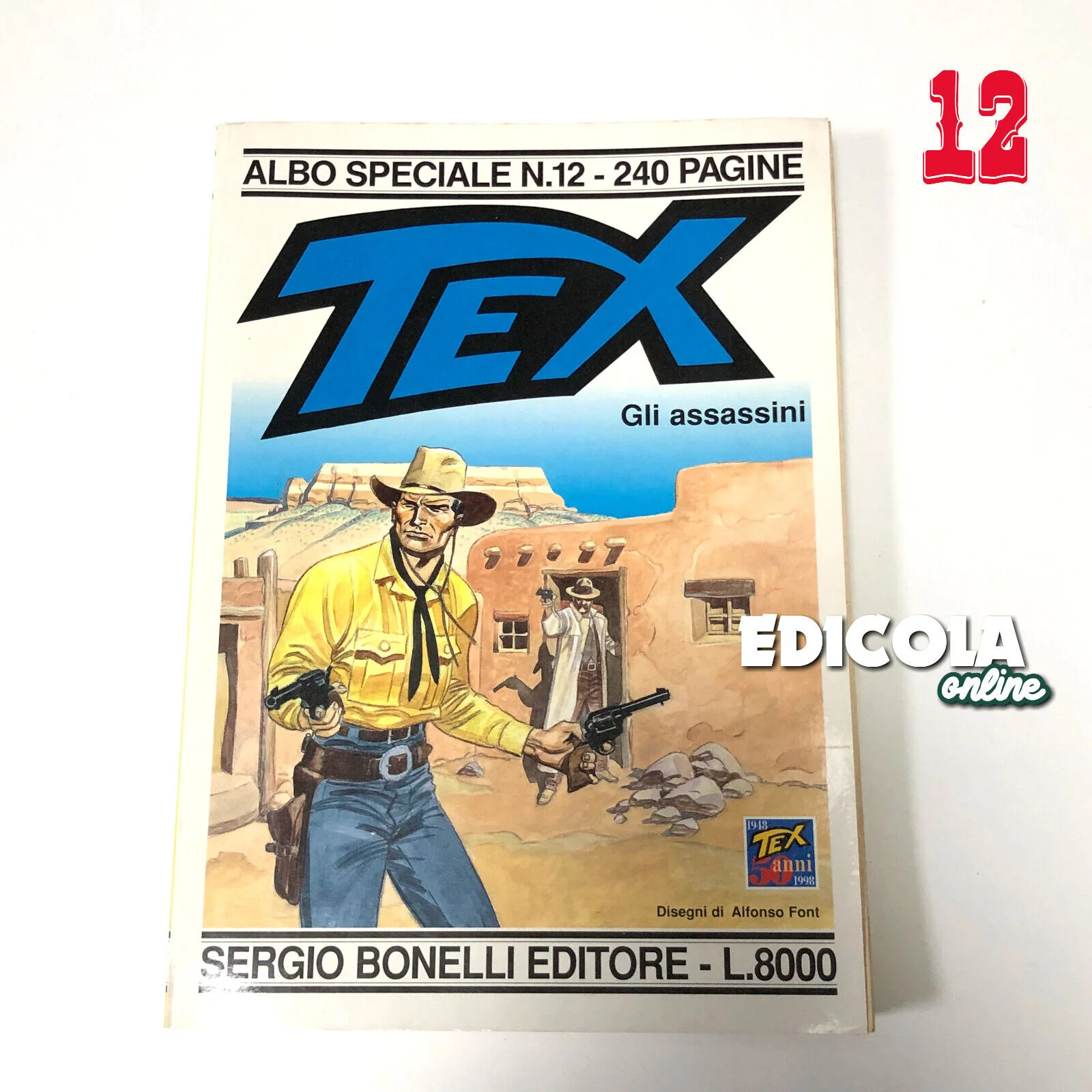 Fumetti ALBO SPECIALE Gigante TEX WILLER lotto Raro Texone Usati prima edizione - Image 11