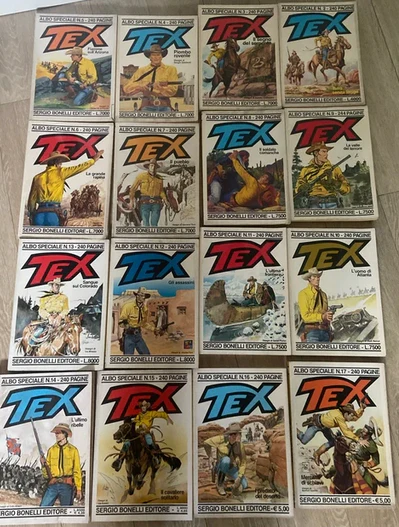 Fumetti ALBO SPECIALE Gigante TEX WILLER lotto Raro Texone Usati prima edizione - Image 150