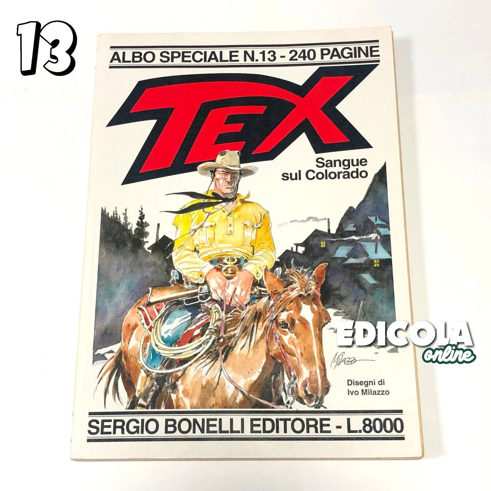 Fumetti ALBO SPECIALE Gigante TEX WILLER lotto Raro Texone Usati prima edizione - Image 18