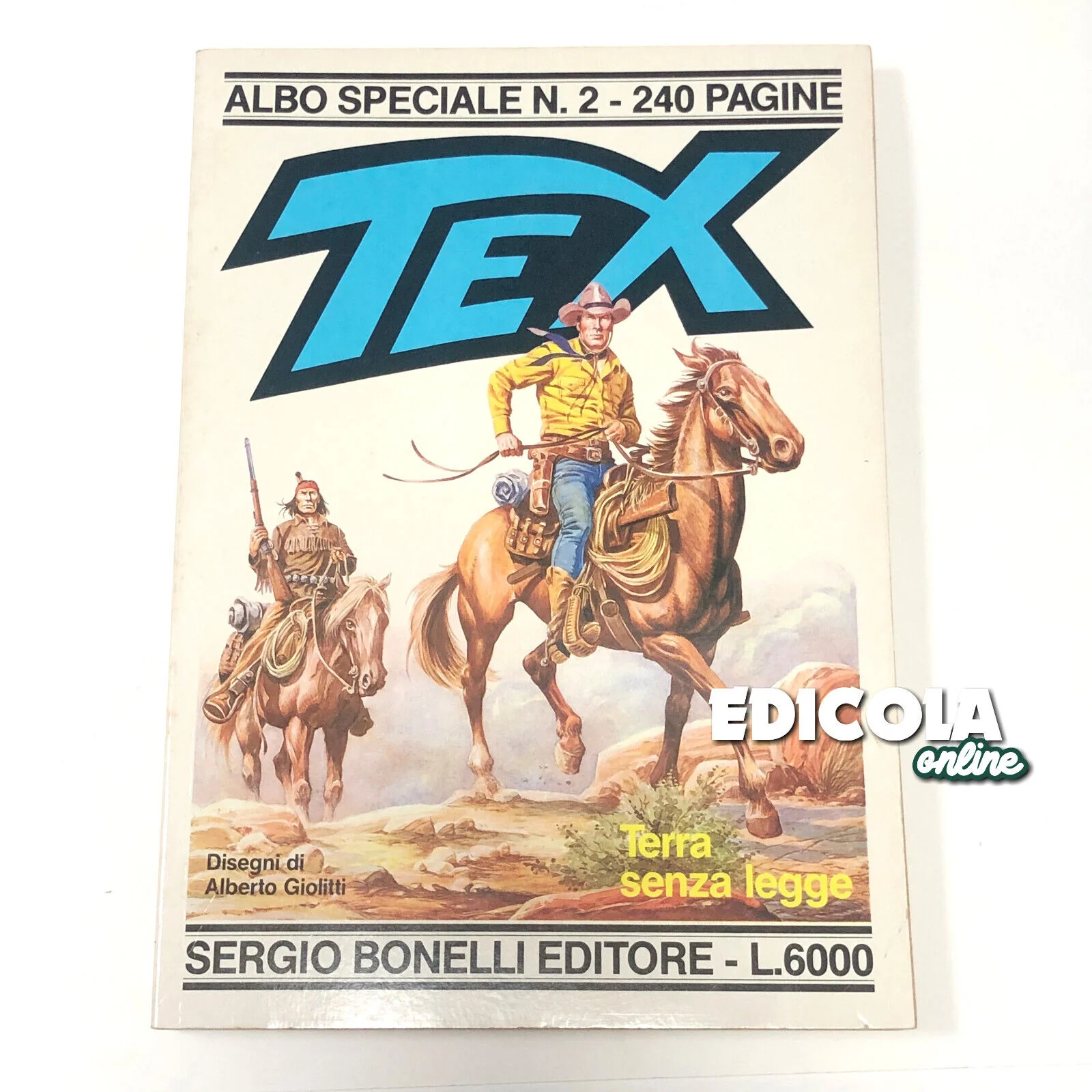 Fumetti ALBO SPECIALE Gigante TEX WILLER lotto Raro Texone Usati prima edizione - Image 3