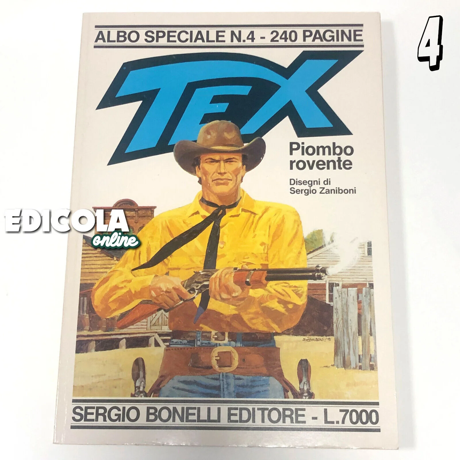 Fumetti ALBO SPECIALE Gigante TEX WILLER lotto Raro Texone Usati prima edizione - Image 5
