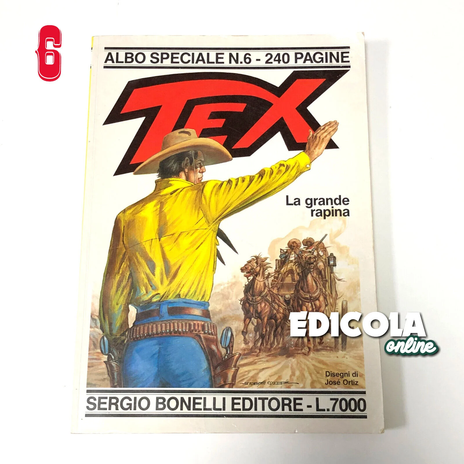 Fumetti ALBO SPECIALE Gigante TEX WILLER lotto Raro Texone Usati prima edizione - Image 6