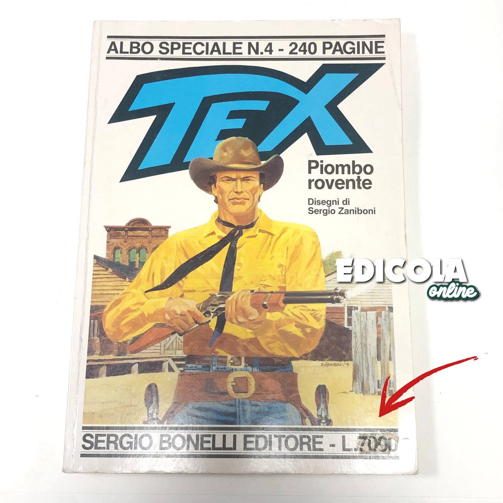 Fumetti ALBO SPECIALE Gigante TEX WILLER lotto Raro Texone Usati prima edizione - Image 60