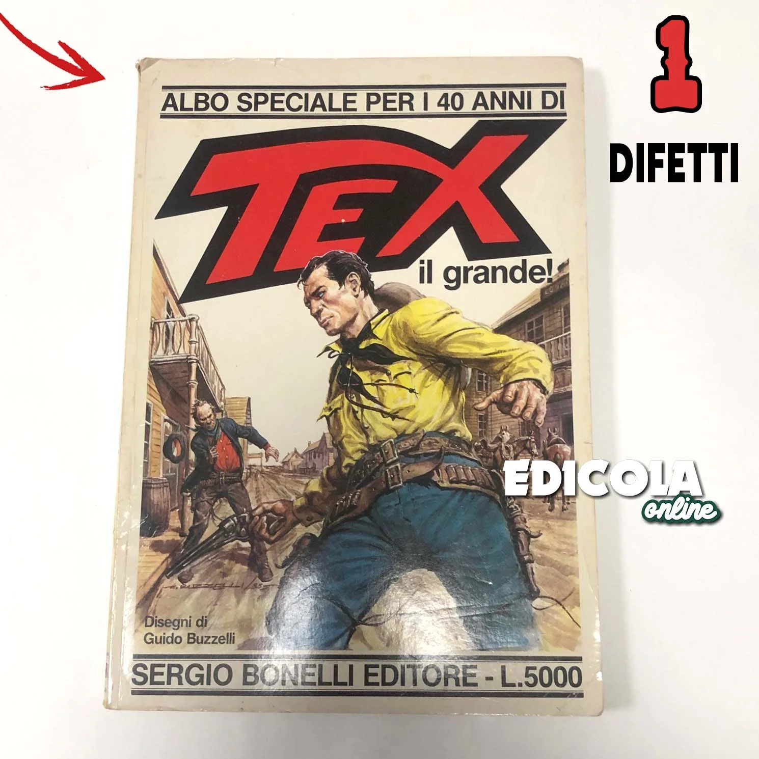Fumetti ALBO SPECIALE Gigante TEX WILLER lotto Raro Texone Usati prima edizione - Image 85