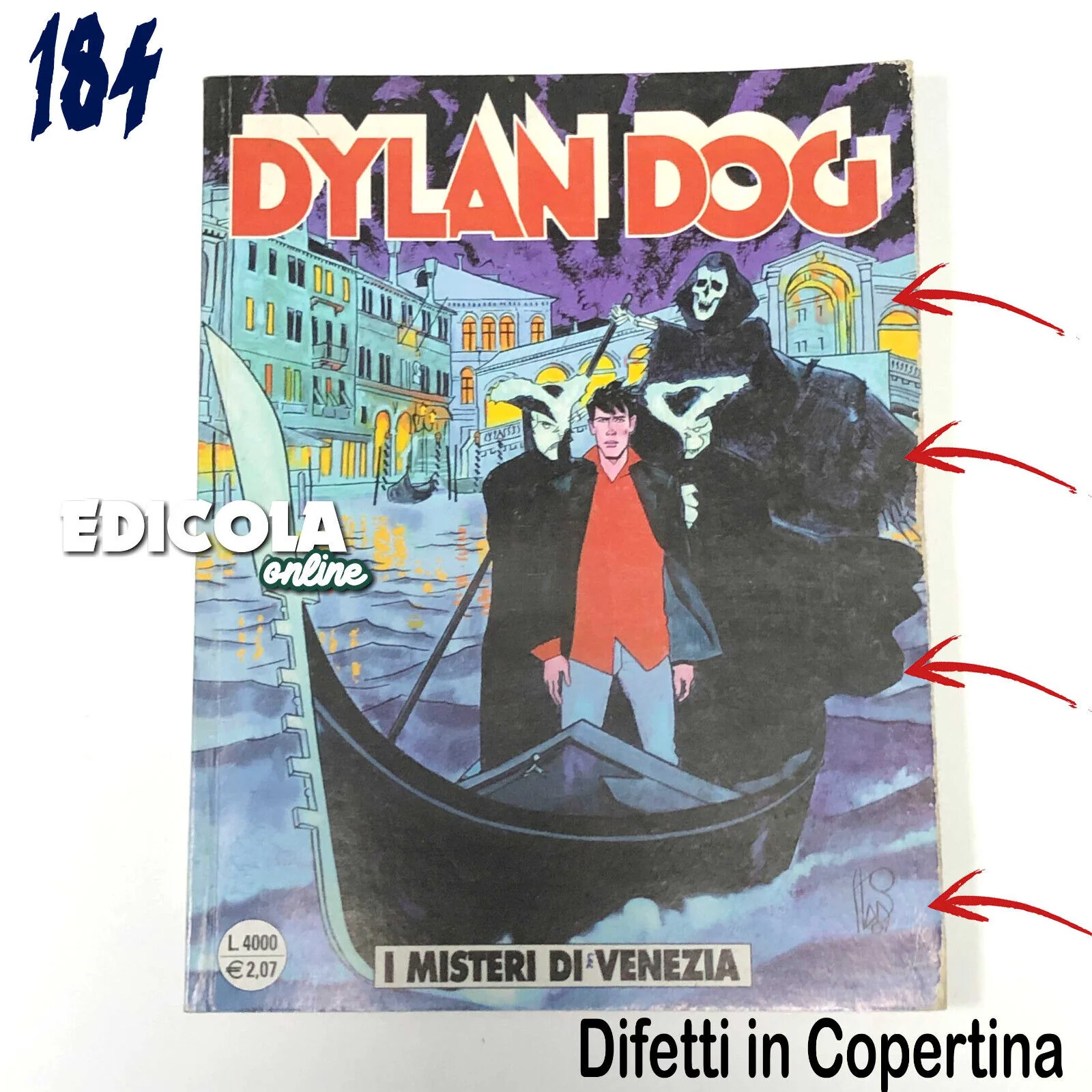 Fumetti da 101 a 200 di DYLAN DOG Originale lotto prima 1 edizione Completa la tua Collezione - Image 34