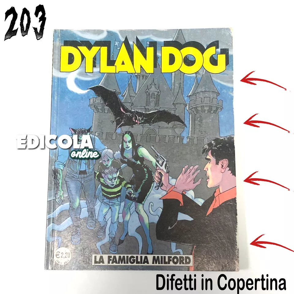 Fumetti da 201 di DYLAN DOG Originale lotto prima 1 edizione Completa la tua Collezione - Image 3