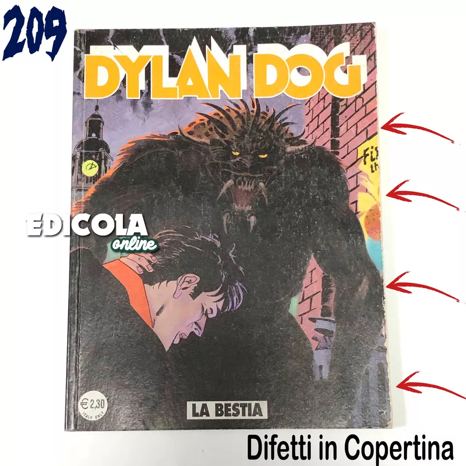 Fumetti da 201 di DYLAN DOG Originale lotto prima 1 edizione Completa la tua Collezione - Image 6