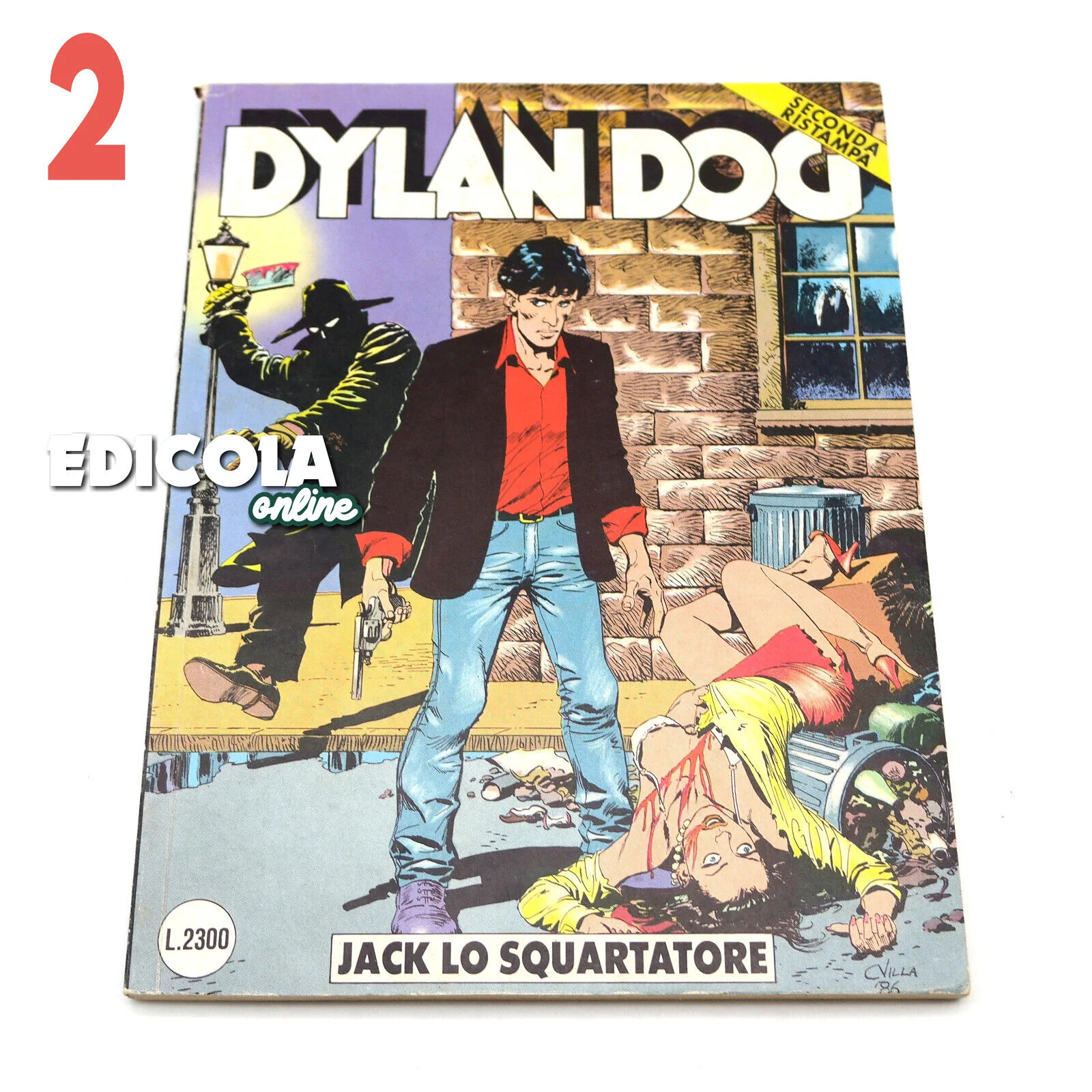 Fumetti di DYLAN DOG lotto Serie Seconda Ristampa Sequenza non completa Bonelli - Image 8