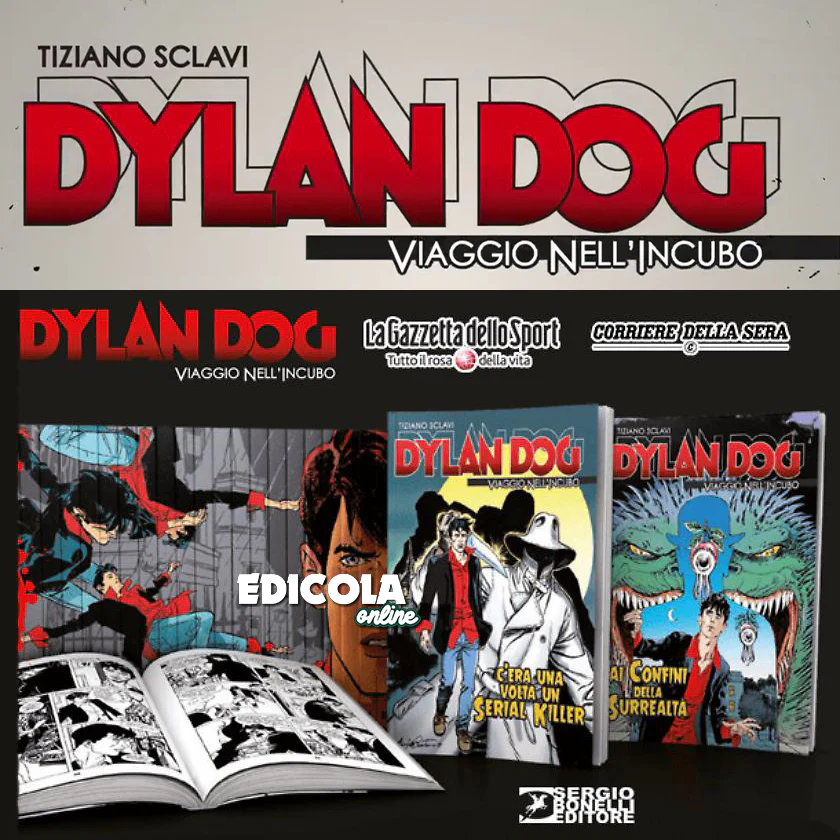 Fumetti di DYLAN DOG Viaggio dell' Incubo Completa la tua Collezione Gazzetta