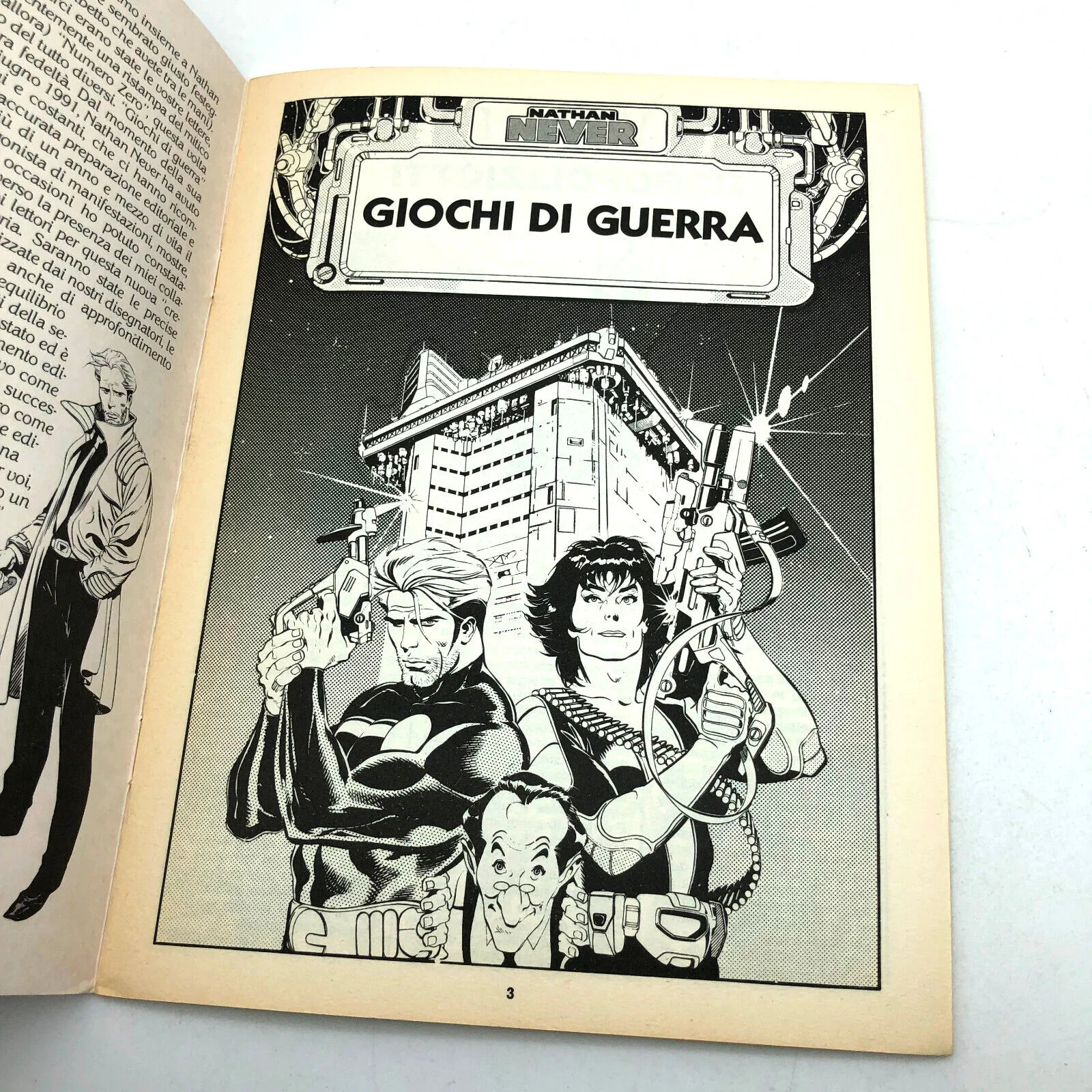 Fumetti di NATHAN NEVER Albetto Giochi di Guerra Speciale Completa Raro Bonelli - Image 3
