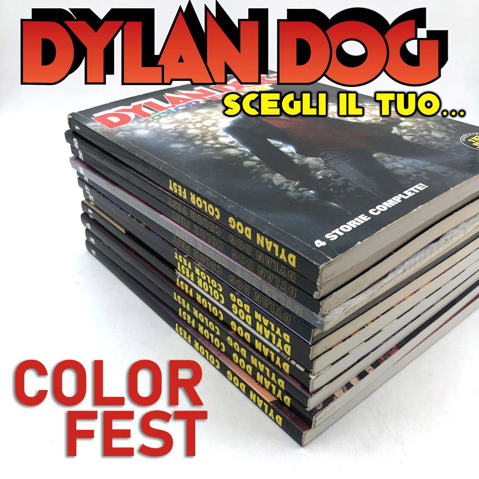 Fumetti DYLAN DOG COLOR FEST lotto 1 prima edizione Collezione Storica a colori