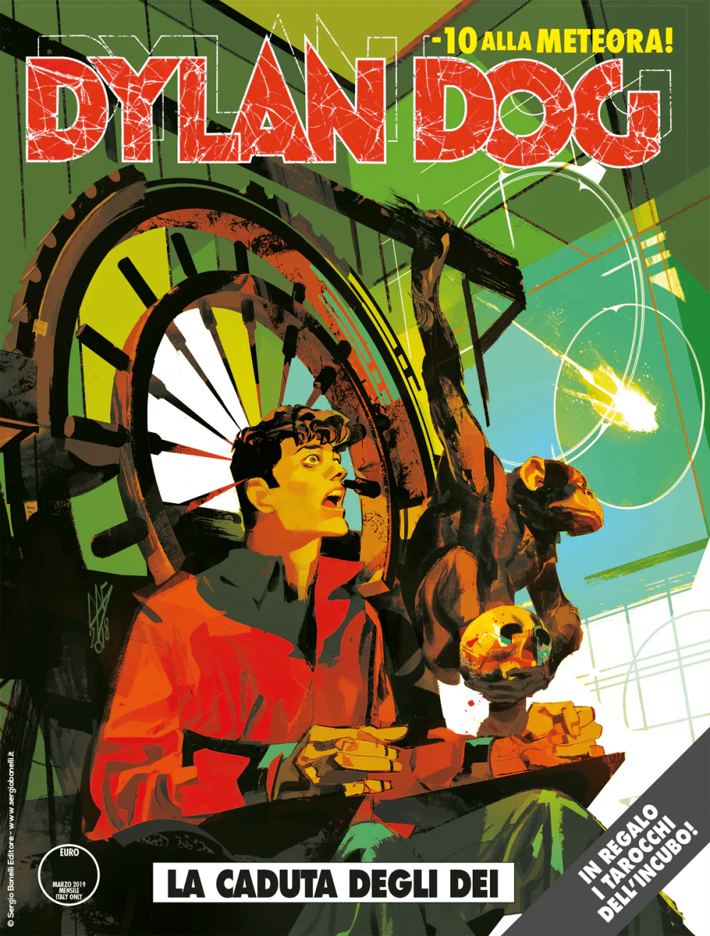 Fumetti DYLAN DOG TAROCCHI dell' INCUBO 387 388 389 390 Color Fest 28 Cofanetto - Image 10