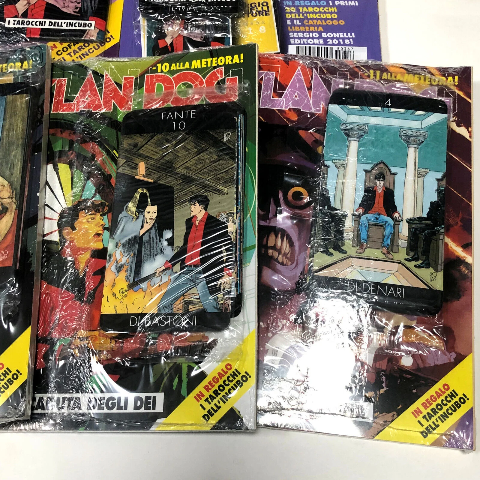 Fumetti DYLAN DOG TAROCCHI dell' INCUBO 387 388 389 390 Color Fest 28 Cofanetto - Image 4