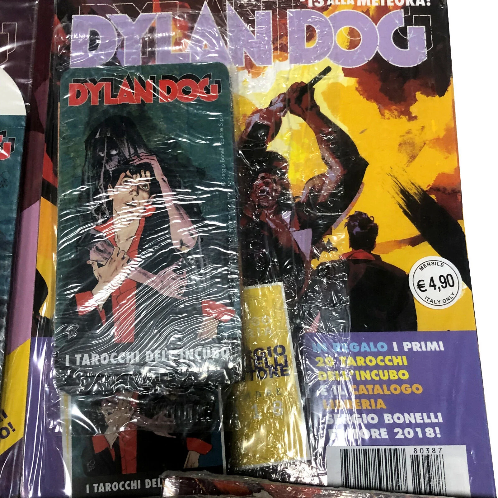 Fumetti DYLAN DOG TAROCCHI dell' INCUBO 387 388 389 390 Color Fest 28 Cofanetto - Image 5