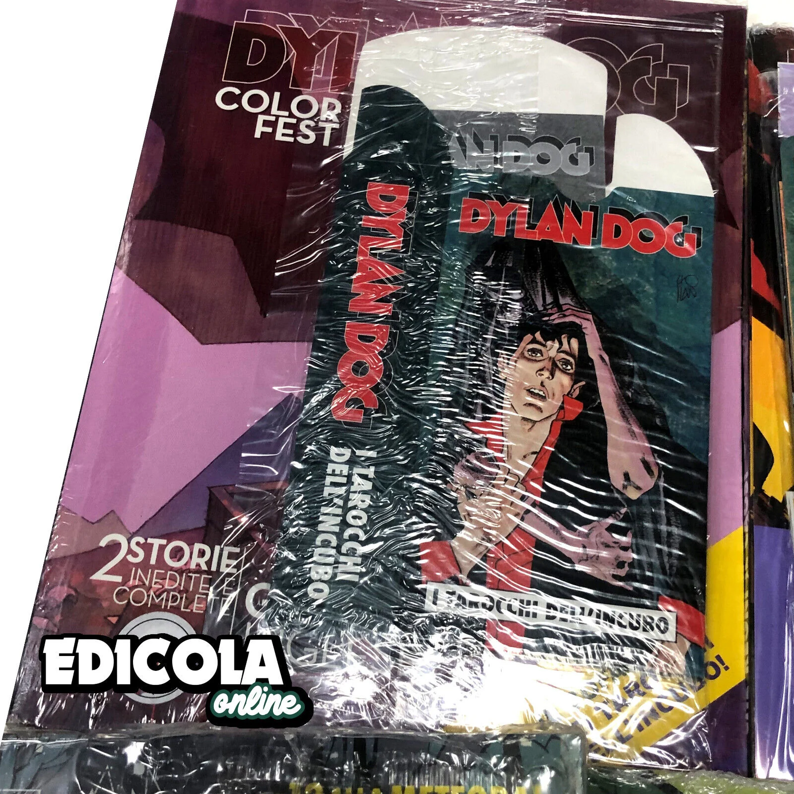 Fumetti DYLAN DOG TAROCCHI dell' INCUBO 387 388 389 390 Color Fest 28 Cofanetto - Image 6
