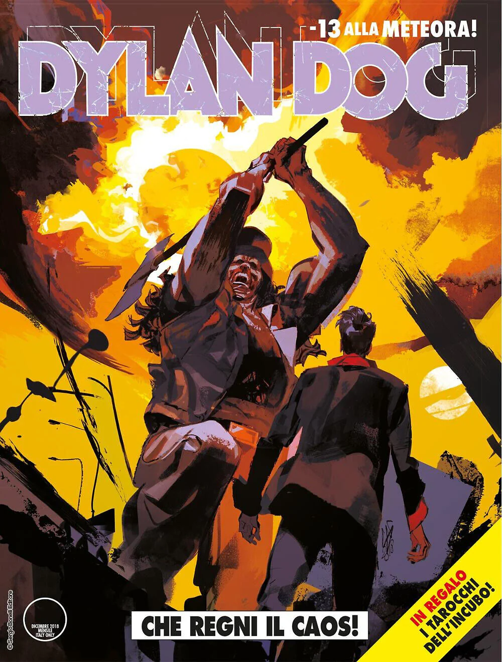 Fumetti DYLAN DOG TAROCCHI dell' INCUBO 387 388 389 390 Color Fest 28 Cofanetto - Image 7