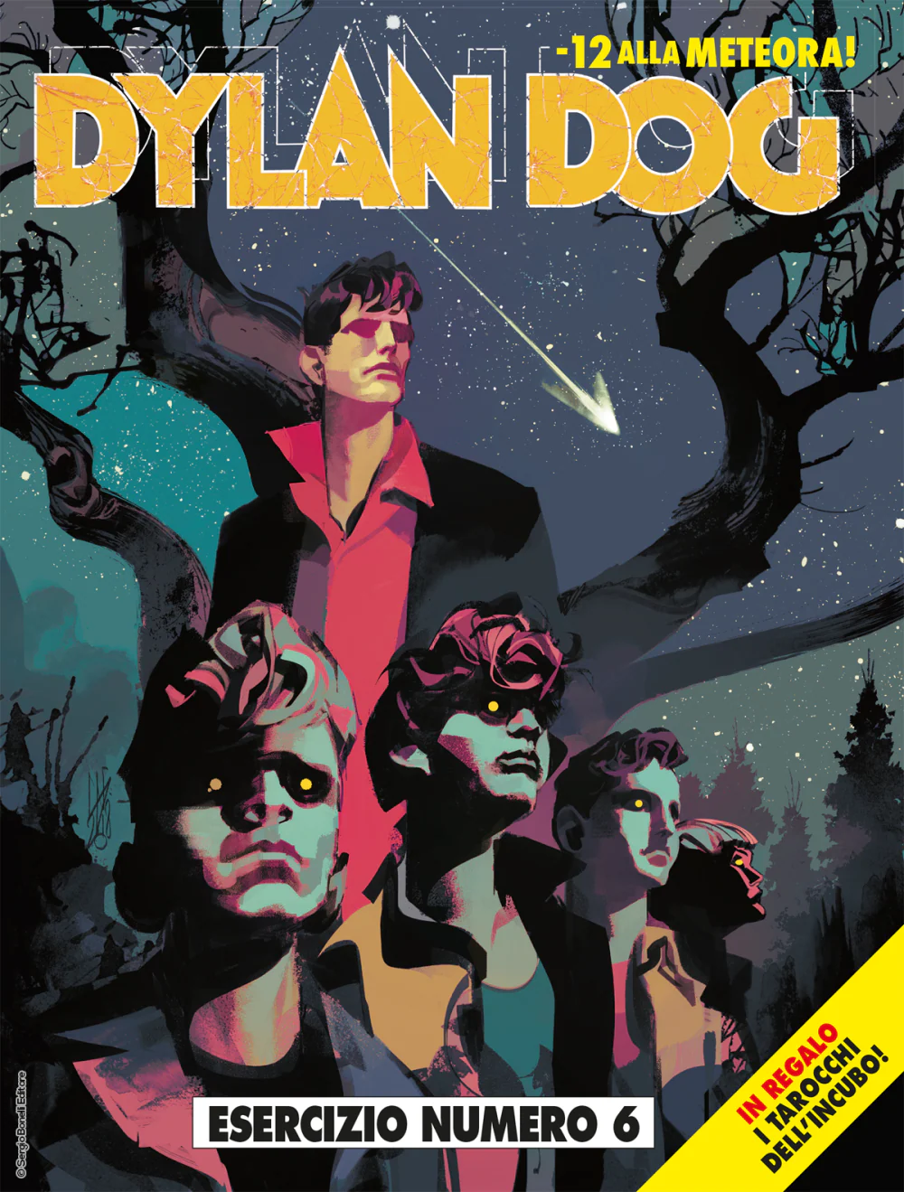 Fumetti DYLAN DOG TAROCCHI dell' INCUBO 387 388 389 390 Color Fest 28 Cofanetto - Image 8