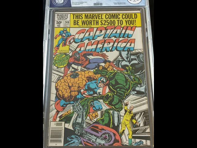 Fumetti Gradati EGC : Capitan America #249 - Newsstand Edition - EGC 9.8 - Prima edizione 1980 - Image 2