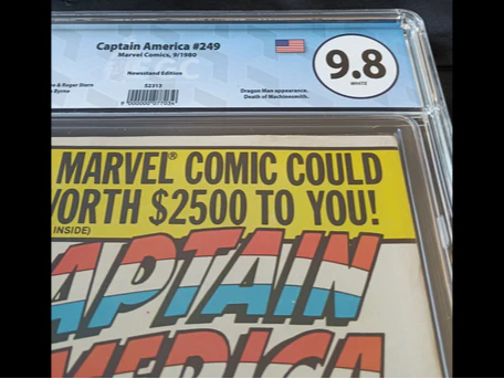 Fumetti Gradati EGC : Capitan America #249 - Newsstand Edition - EGC 9.8 - Prima edizione 1980 - Image 3