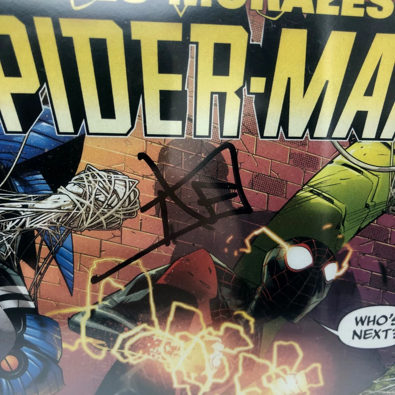 Fumetti Gradati EGC : Miles Morales Spider-Man #19 - Autografato da Federico Vicentini - EGC 9.7 - Prima edizione 2024 - Image 2