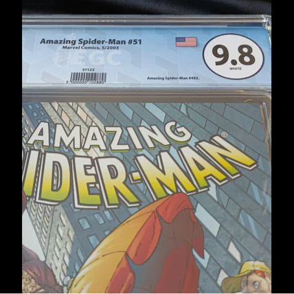 Fumetti Gradati EGC : The Amazing Spider-Man (Vol. 2) #51 - EGC 9.8 - Prima edizione 2003 - Image 2
