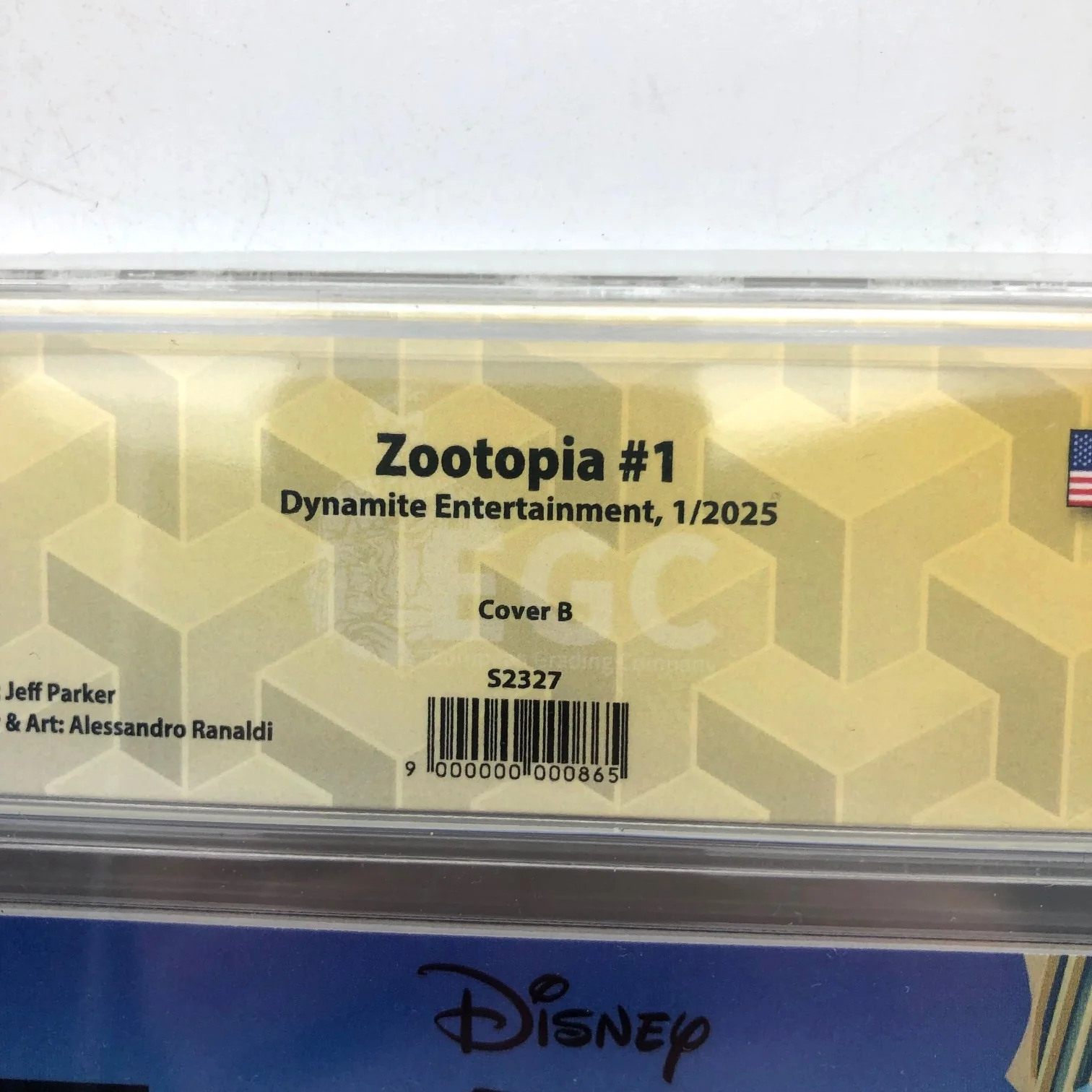 Fumetti Gradati EGC : ZOOTOPIA #1 - Autografato da Alessandro Ranaldi - EGC 9.8 - Prima edizione 2025 - Image 5