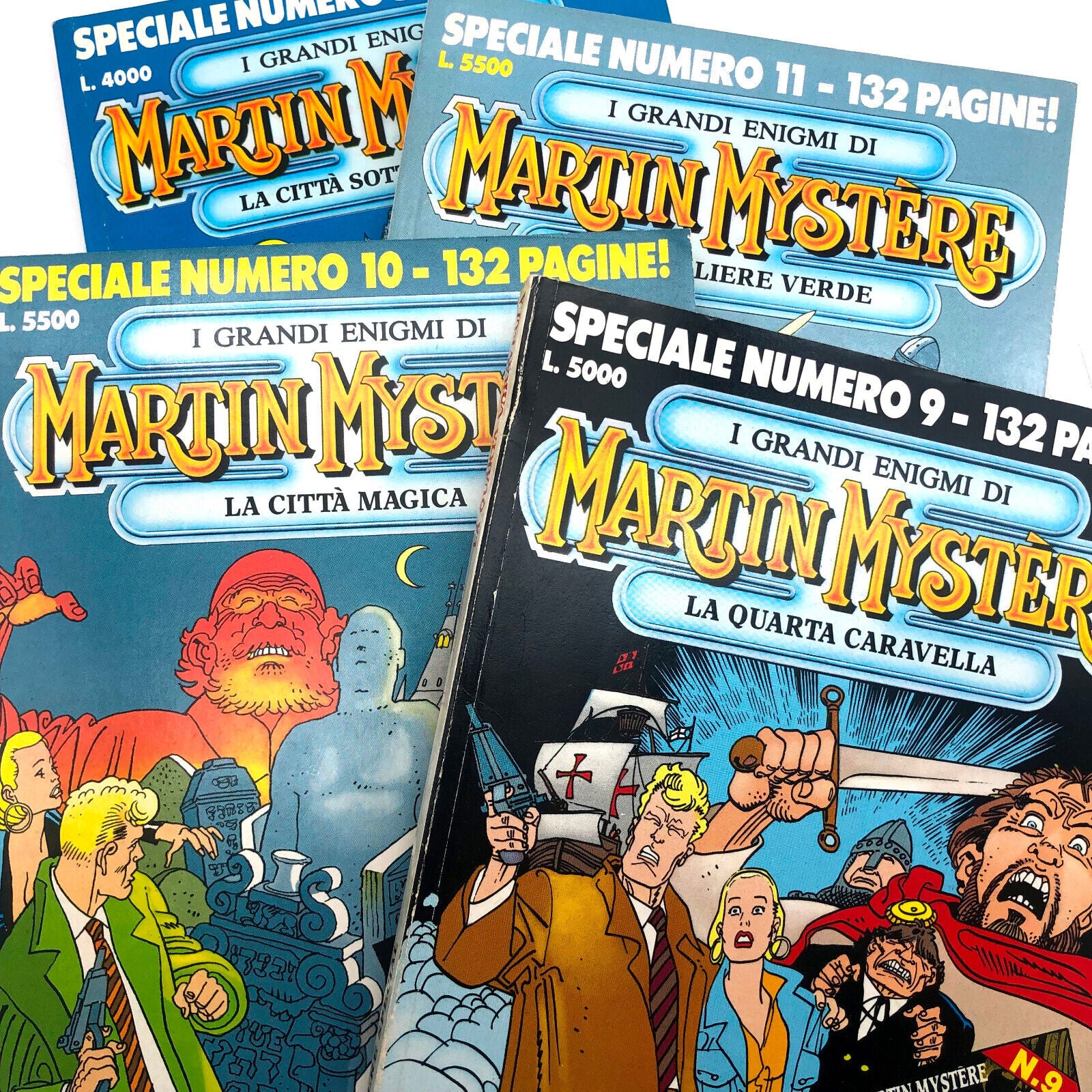 Fumetti numero Speciale MARTIN MYSTERE con Albetto Dizionario lotto Bonelli rari