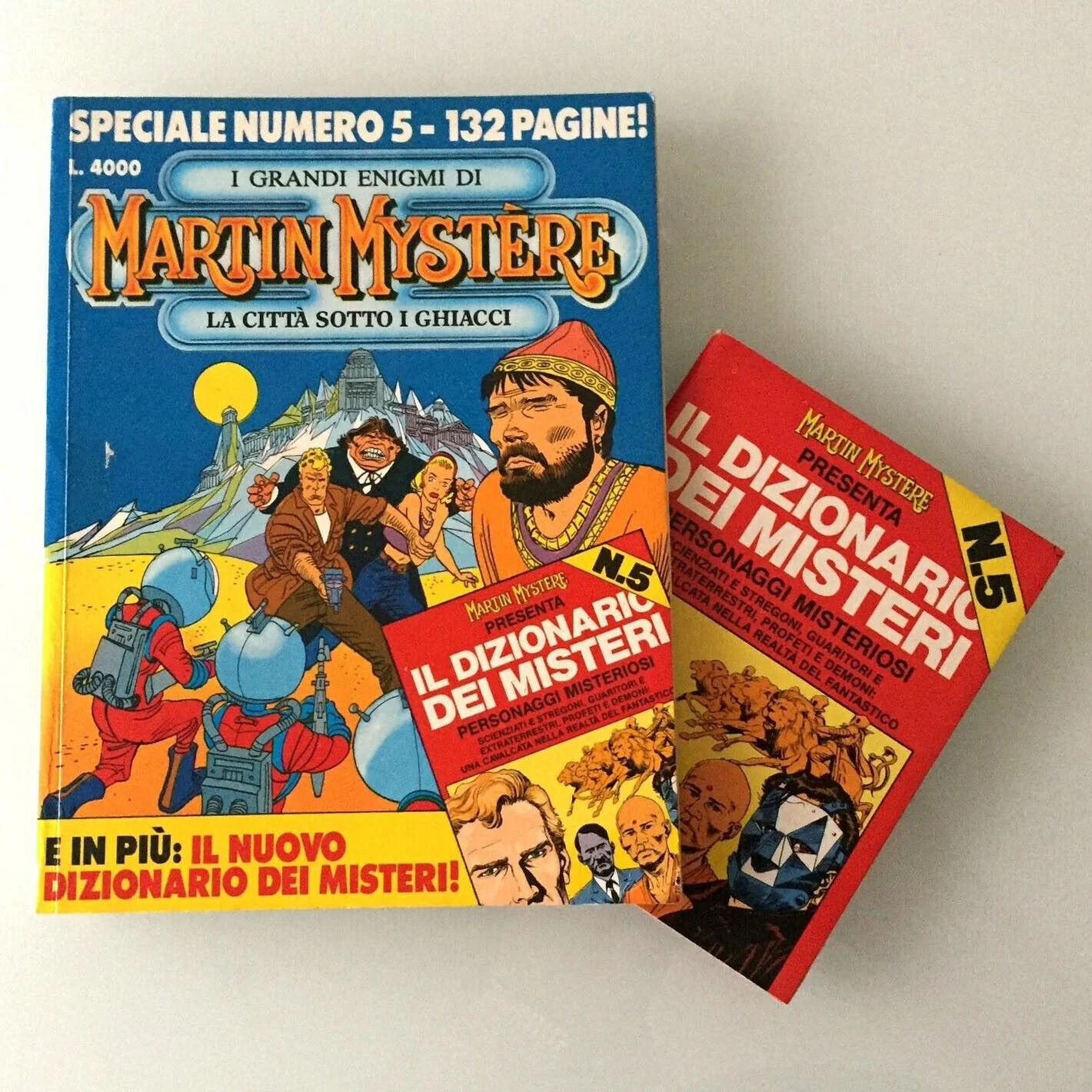 Fumetti numero Speciale MARTIN MYSTERE con Albetto Dizionario lotto Bonelli rari - Image 2
