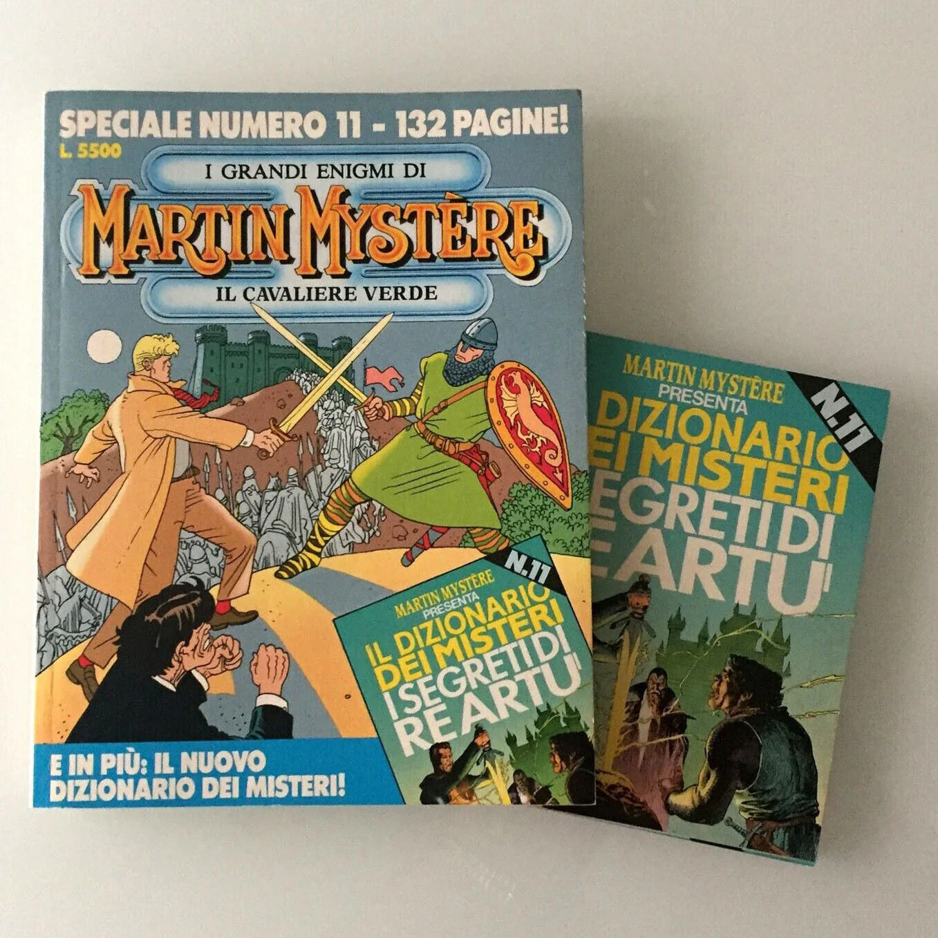 Fumetti numero Speciale MARTIN MYSTERE con Albetto Dizionario lotto Bonelli rari - Image 5