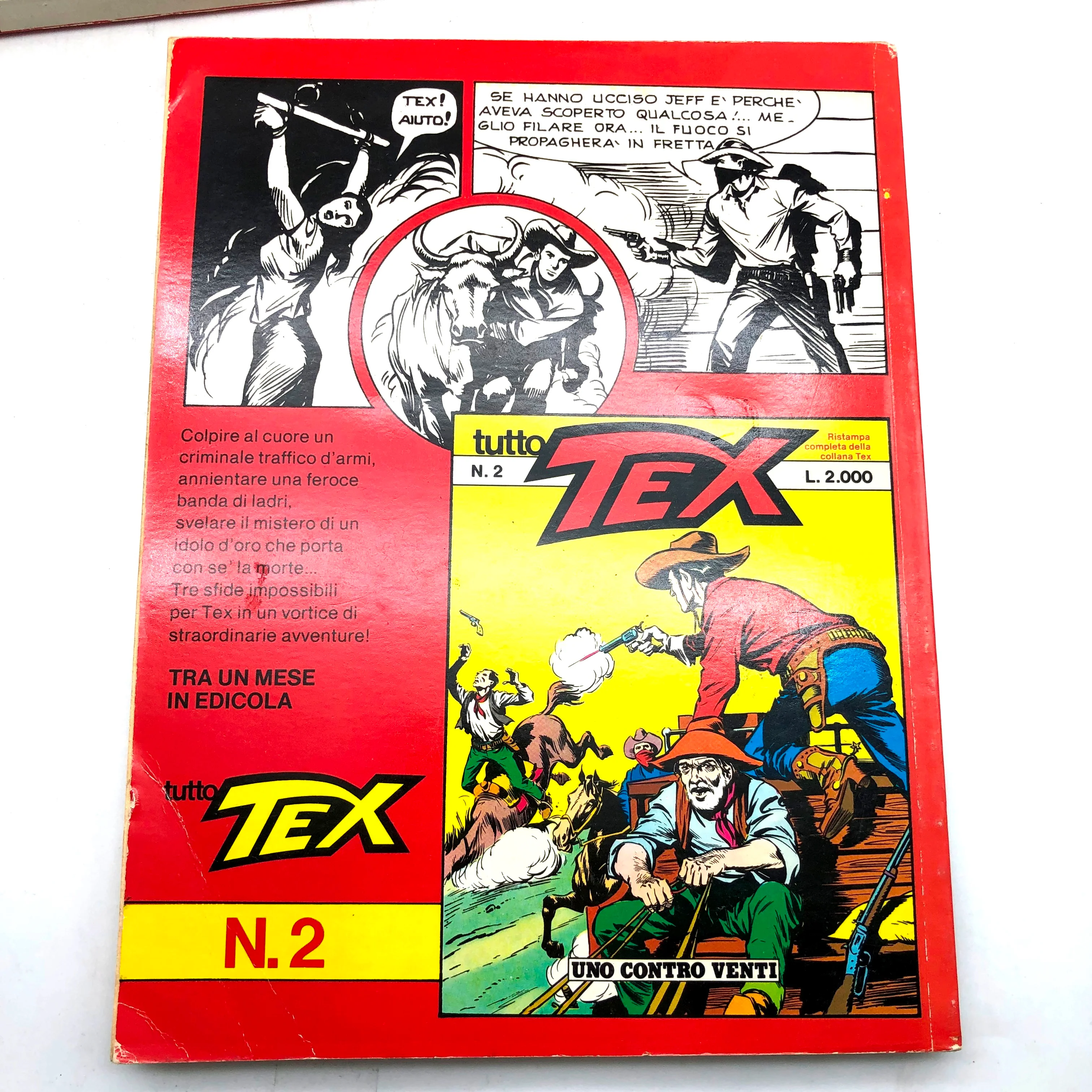 Fumetti Tutto TEX WILLER Ristampa Completa da n 1 a 10 La Mano Rossa lotto Usati - Image 5