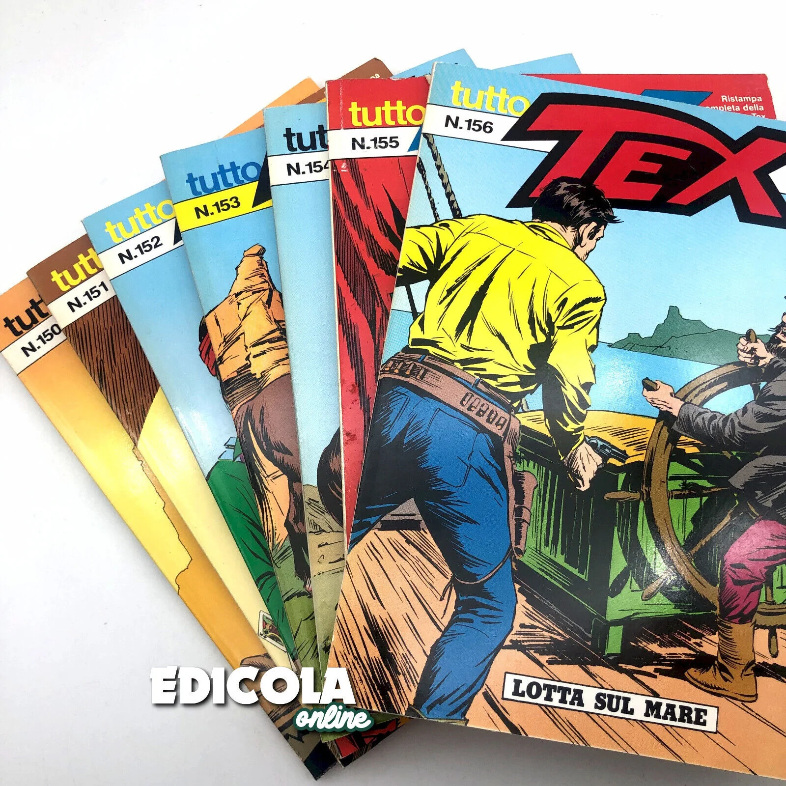Fumetti Tutto TEX WILLER Ristampa completa della collezione Western lotto Usati - Image 16
