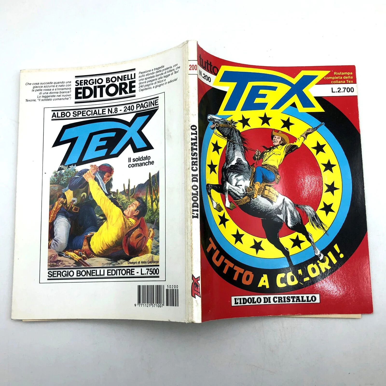 Fumetti Tutto TEX WILLER Ristampa completa della collezione Western lotto Usati - Image 38