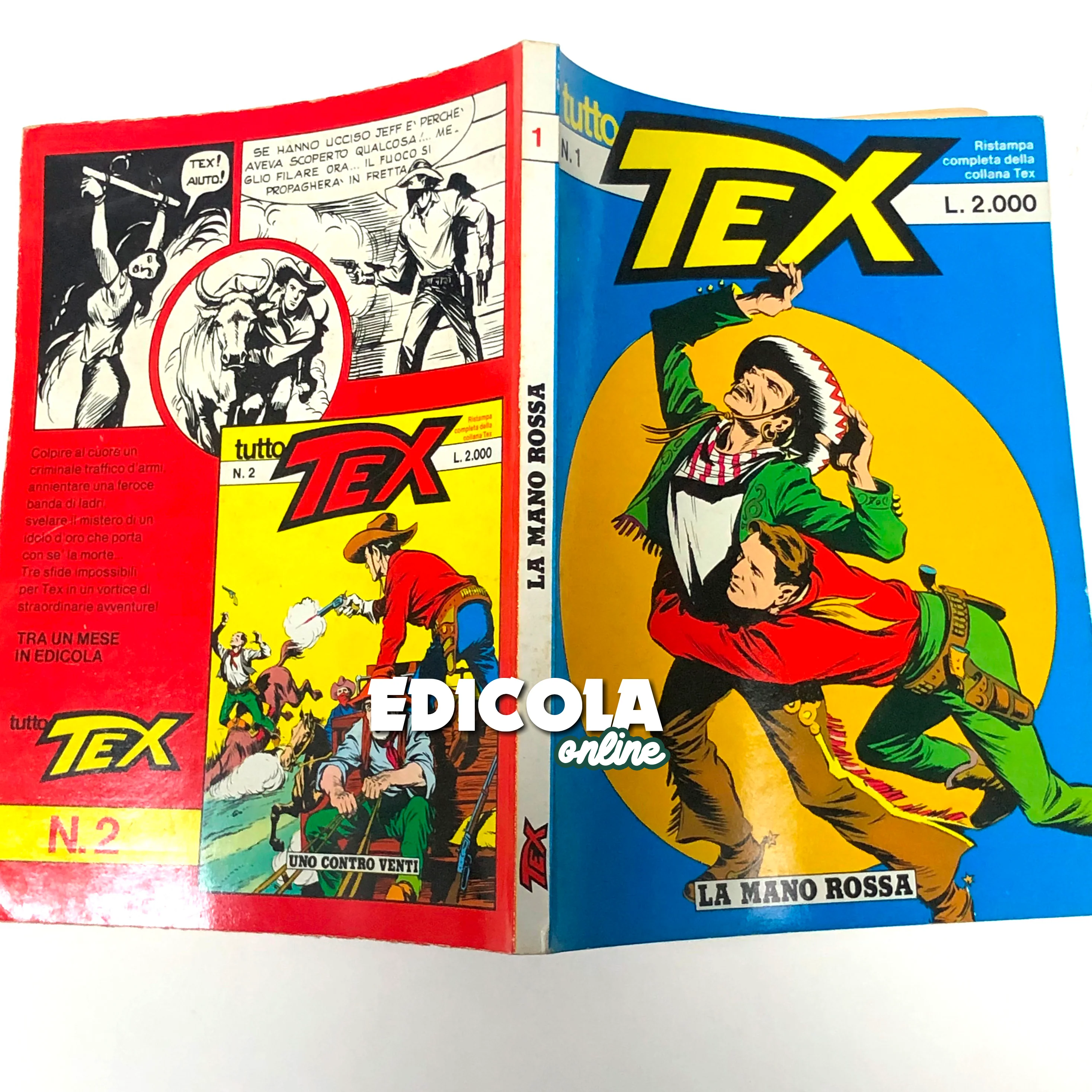 Fumetti Tutto TEX WILLER Ristampa completa della collezione Western lotto Usati - Image 4