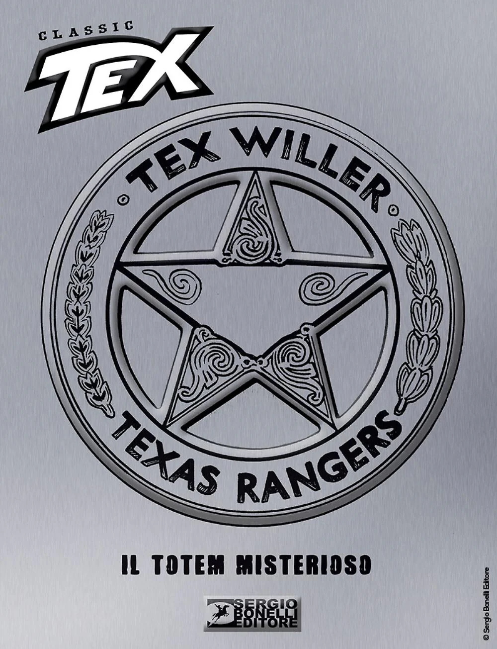 Fumetto a Colori di Tex Willer numero n. 1 LA MANO ROSSA Variant Argentata Silver