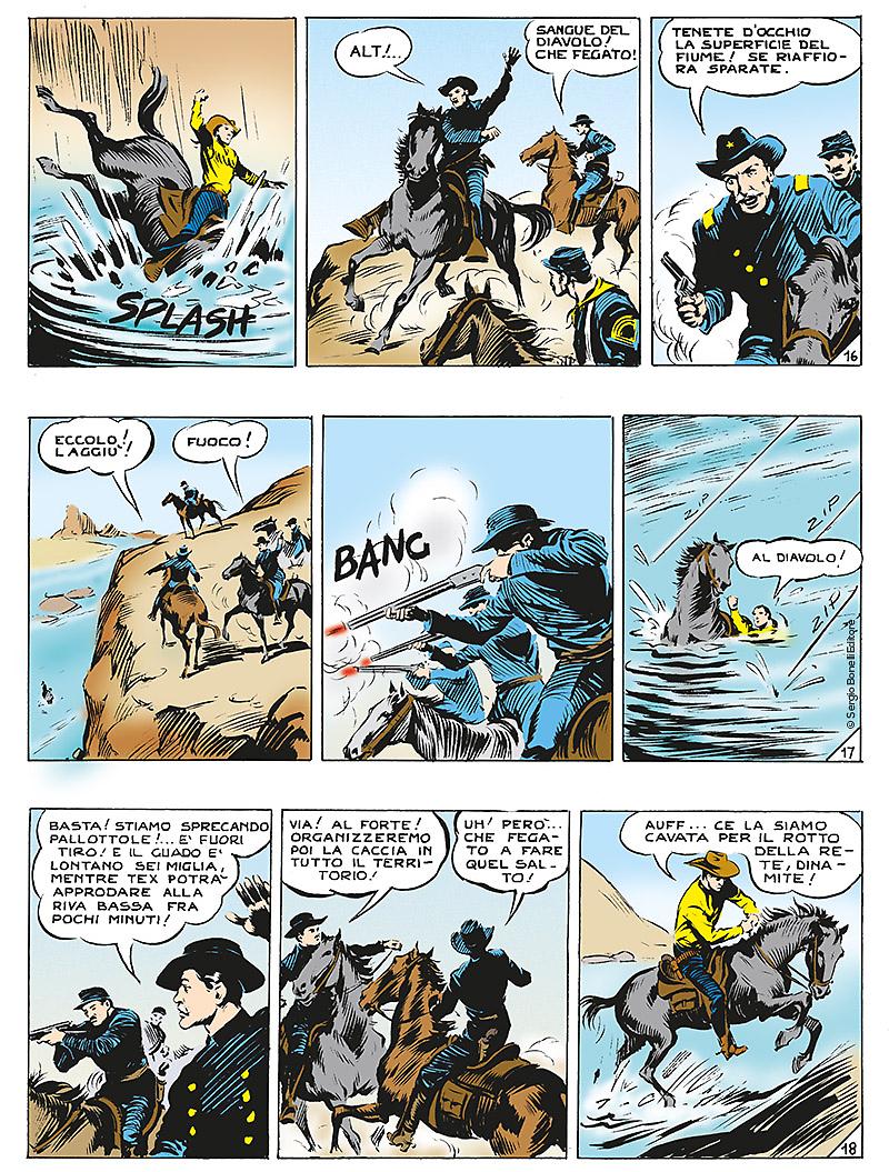 Fumetto a Colori di Tex Willer numero n. 1 LA MANO ROSSA Variant Argentata Silver - Image 3