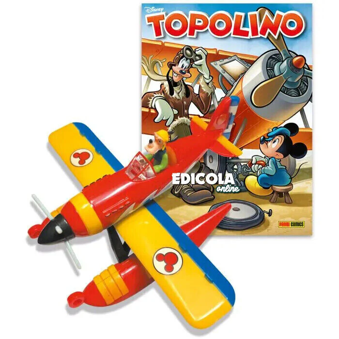 Fumetto di TOPOLINO 3563 3564 Libretto Originale con Gadget Biplano Idrovolante - Image 4