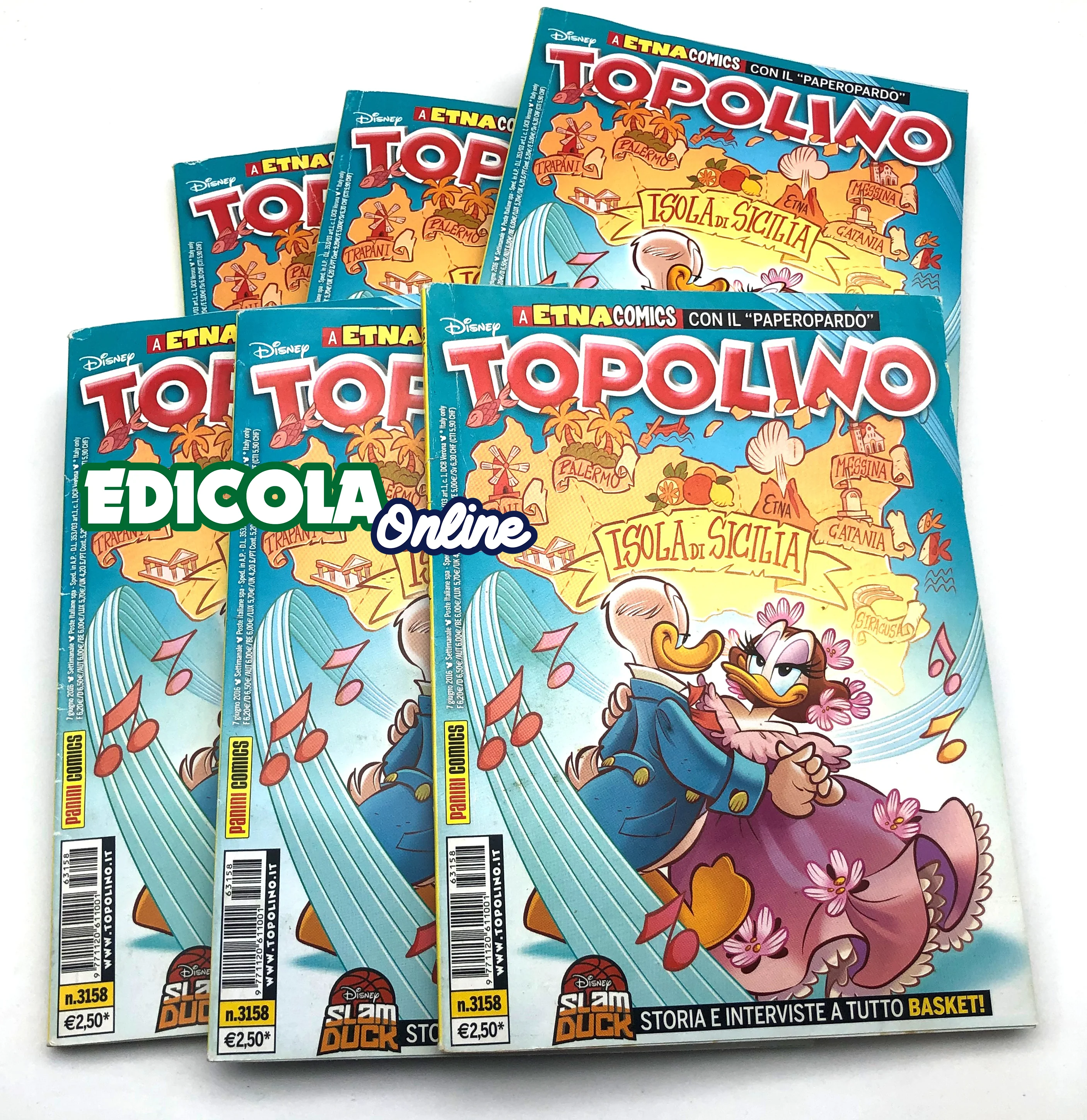 Fumetto di TOPOLINO libretto n. 3158 da Collezione Variant Etna Comics 2016 - Image 4
